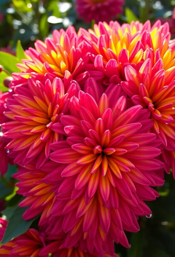 beautiful autumn flowering plant