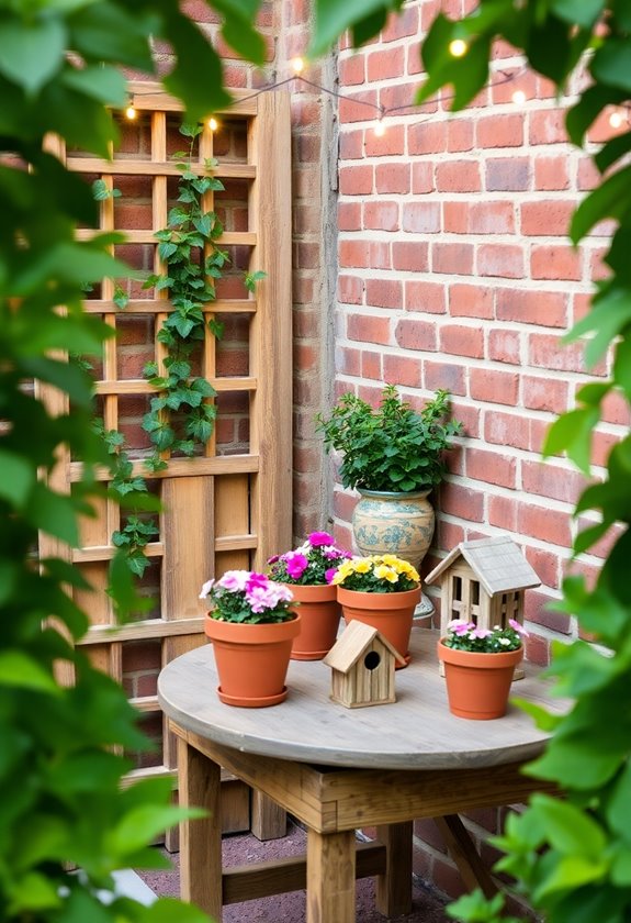 charming diy small garden decor