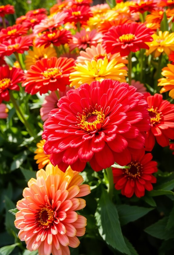 colorful and hardy flowers