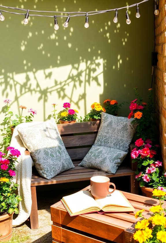 comfortable corners for relaxation