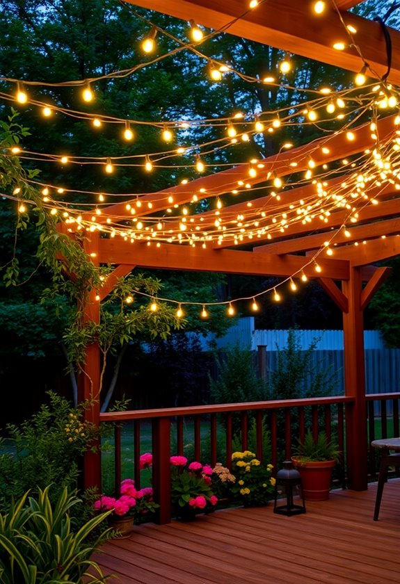 cozy solar string lights