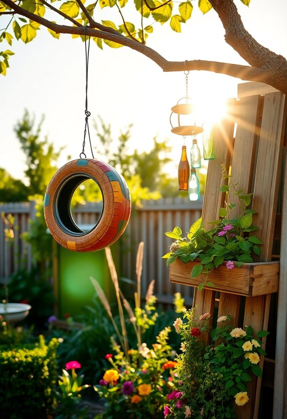 creative garden decor ideas
