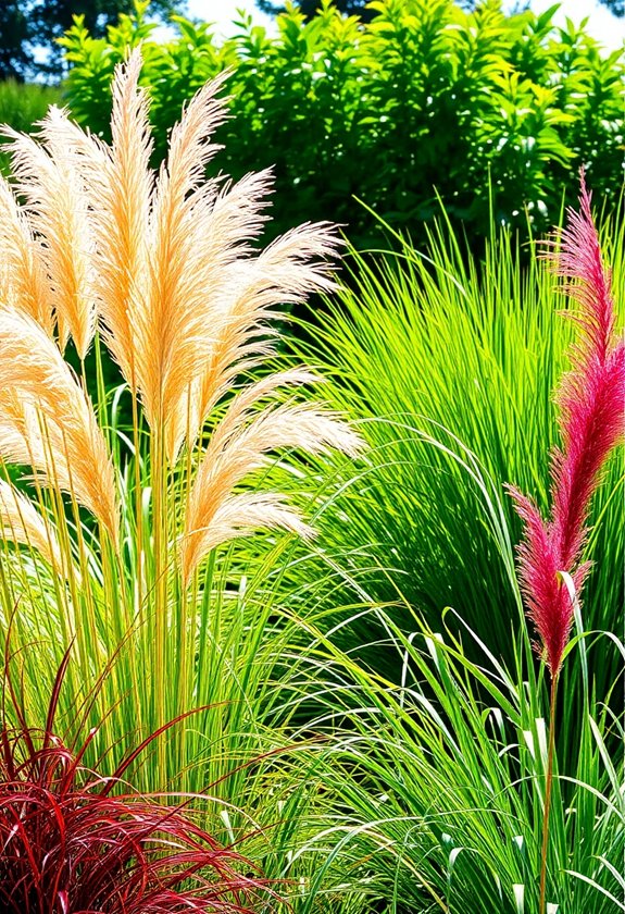decorative grassy plant varieties