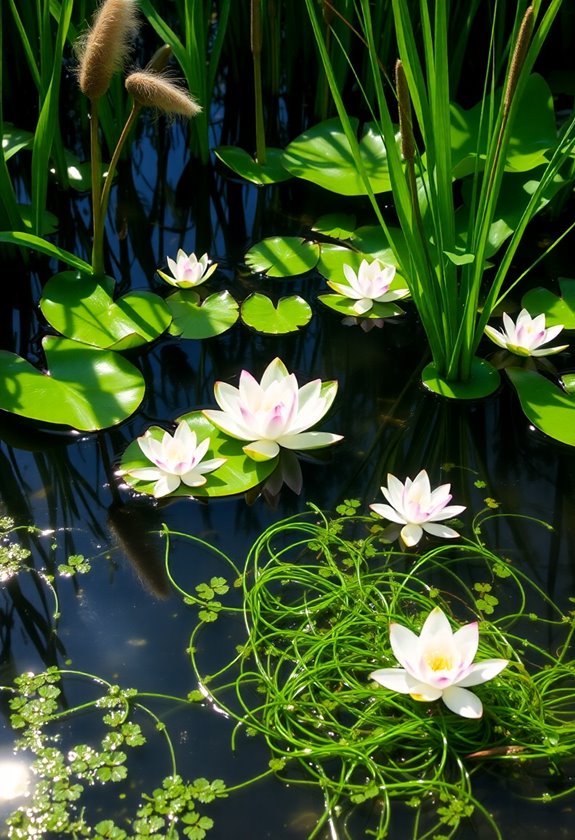 essential plants for ponds