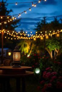 garden ambiance lighting ideas