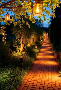 garden pathway lighting ideas