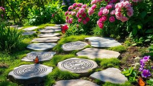 garden stepping stones options