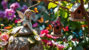 handmade garden ornaments ideas