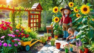 inspiring kids garden projects