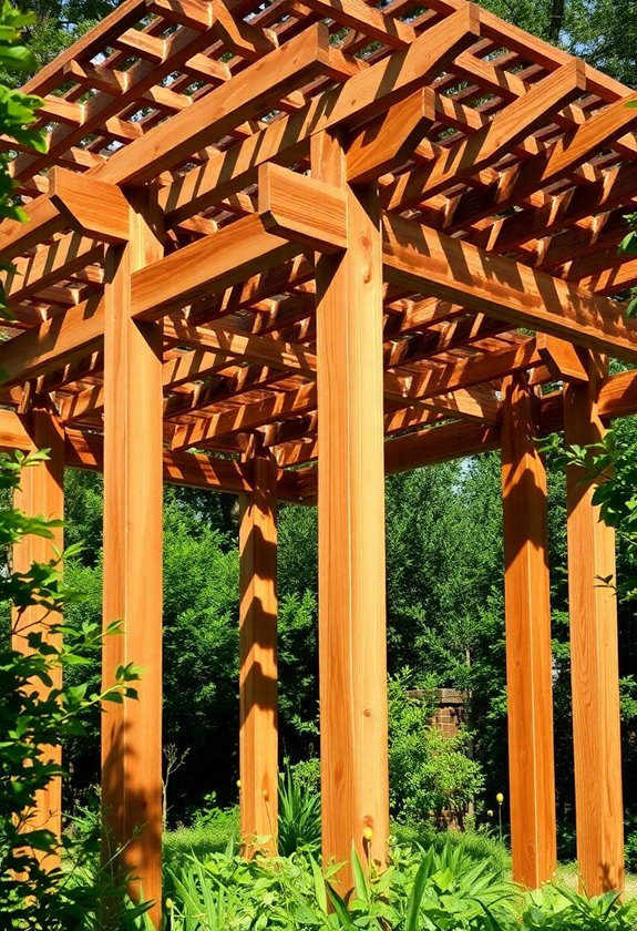 install roof and beams