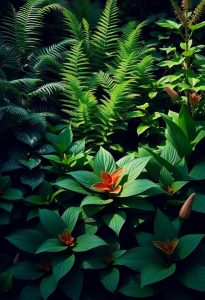 lush garden foliage selections