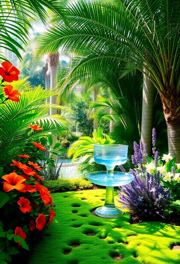 lush garden plant selection