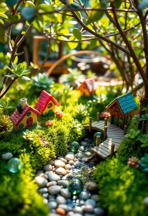 miniature garden design elements