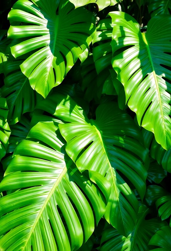 monstera s distinctive leaf appeal