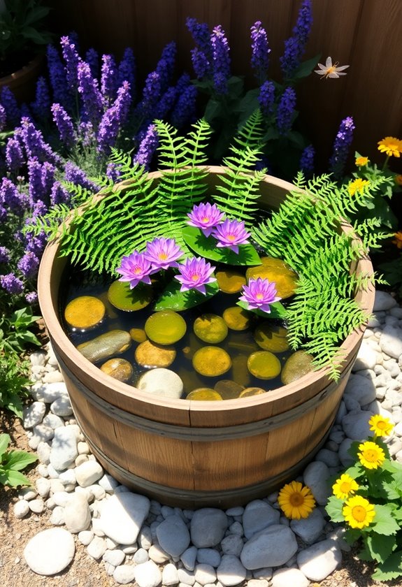 pond design for limited areas