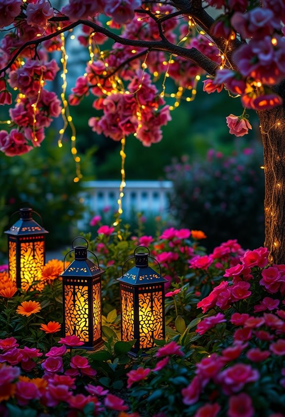 solar lanterns for decor