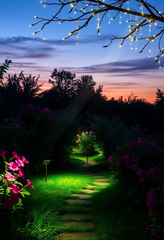 solar spotlights for drama