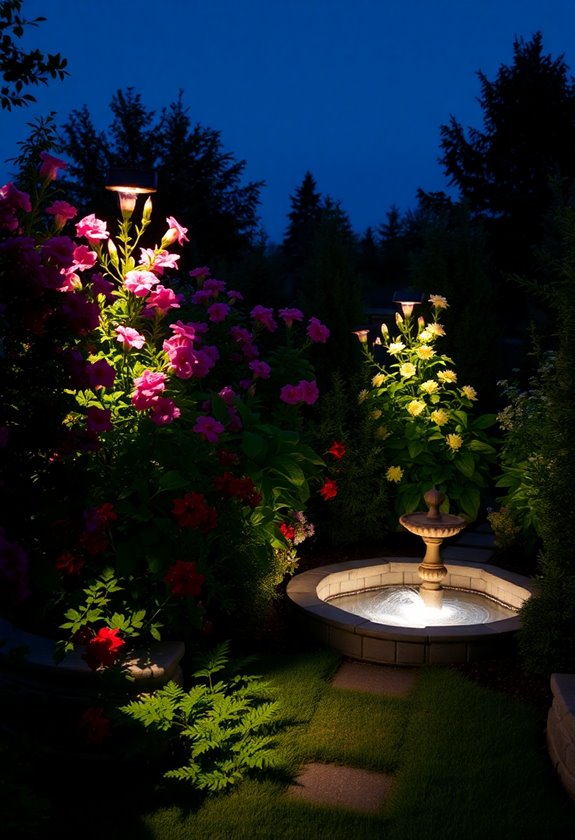 solar spotlights for gardens