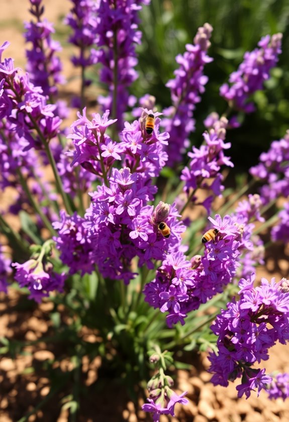 soothing purple flowering herb