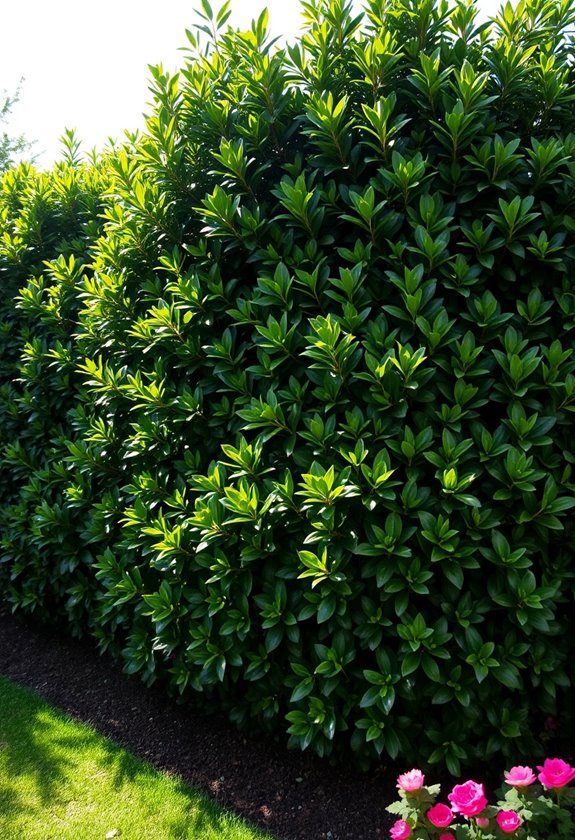 thick green foliage abundance