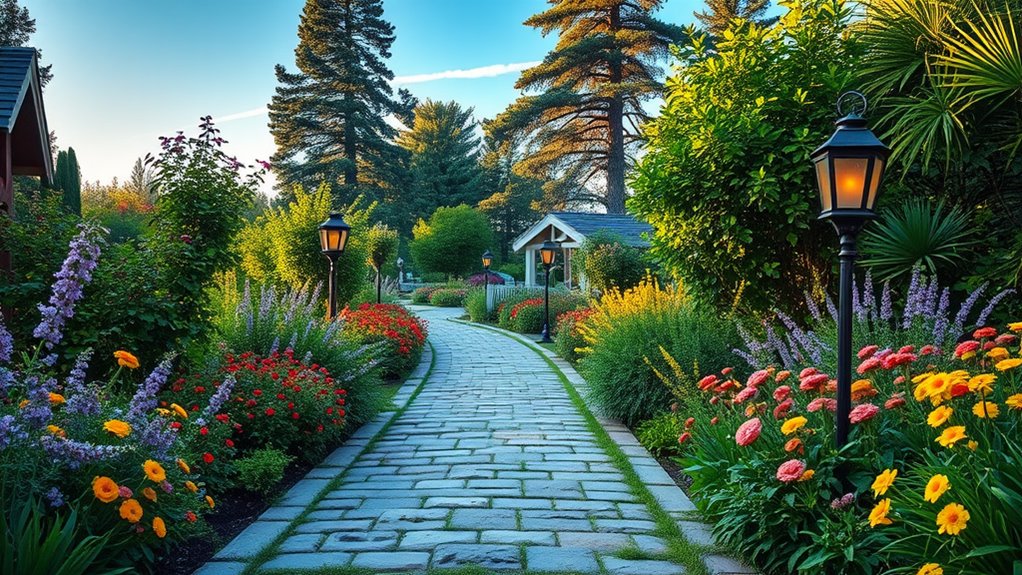 transformative outdoor garden walkways