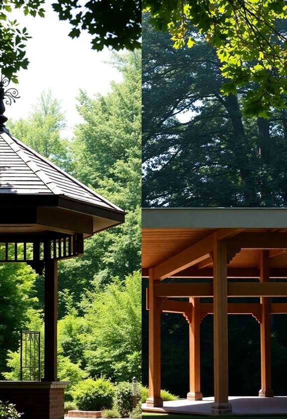 variety of roofing designs
