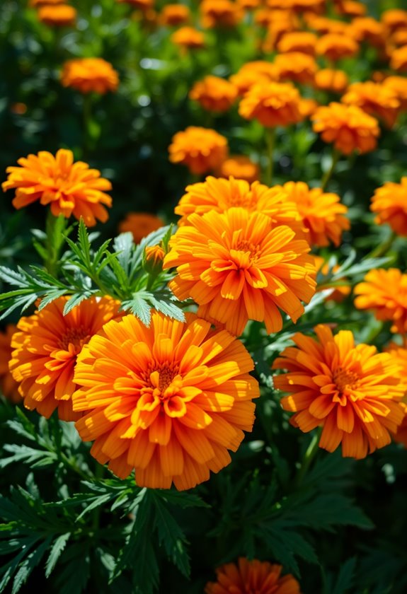vibrant and joyful flowers