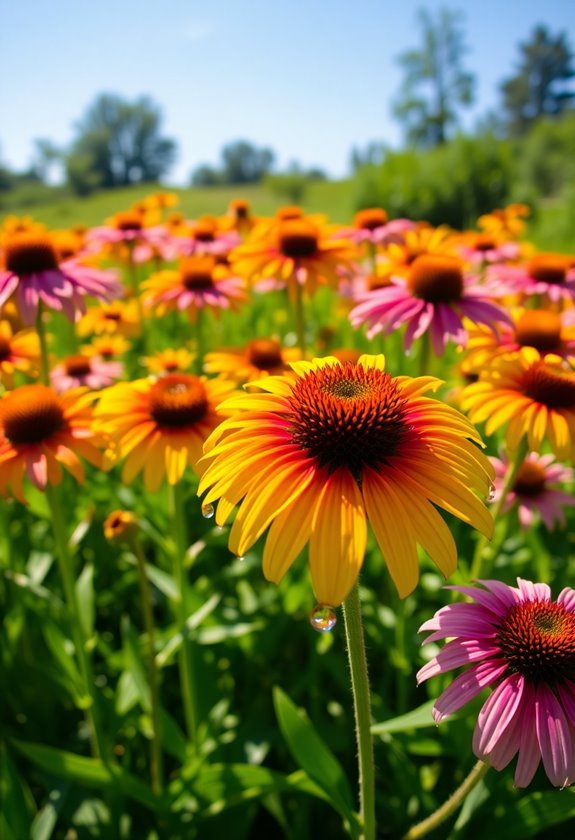 vibrant purple flowering plant
