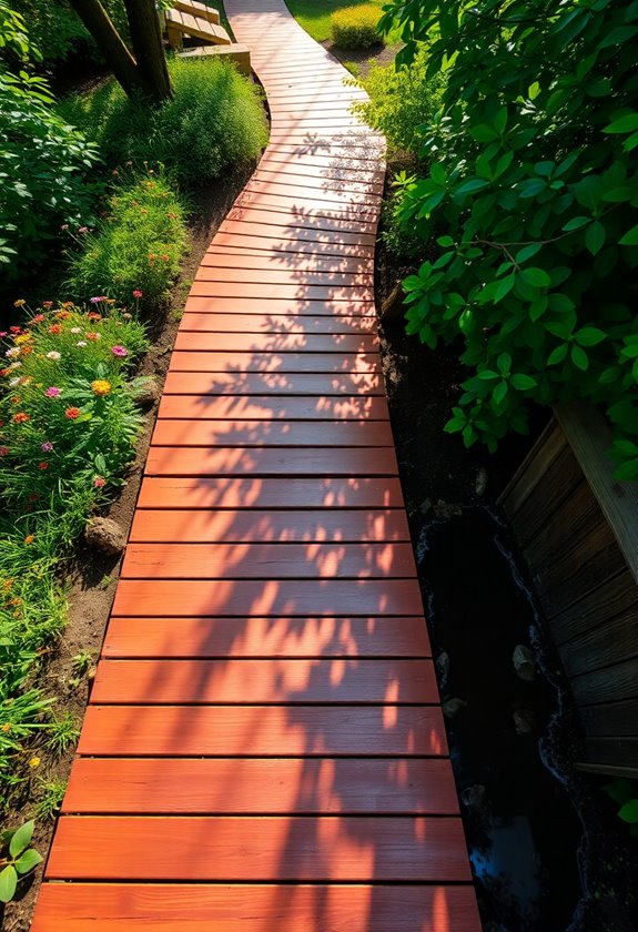 wooden garden walkways benefits and drawbacks