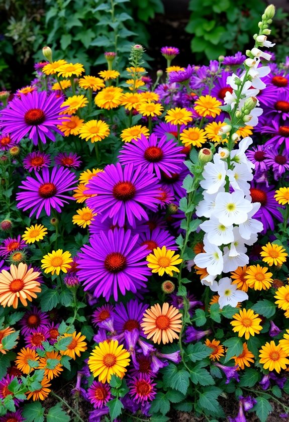 aesthetic garden bed pairings
