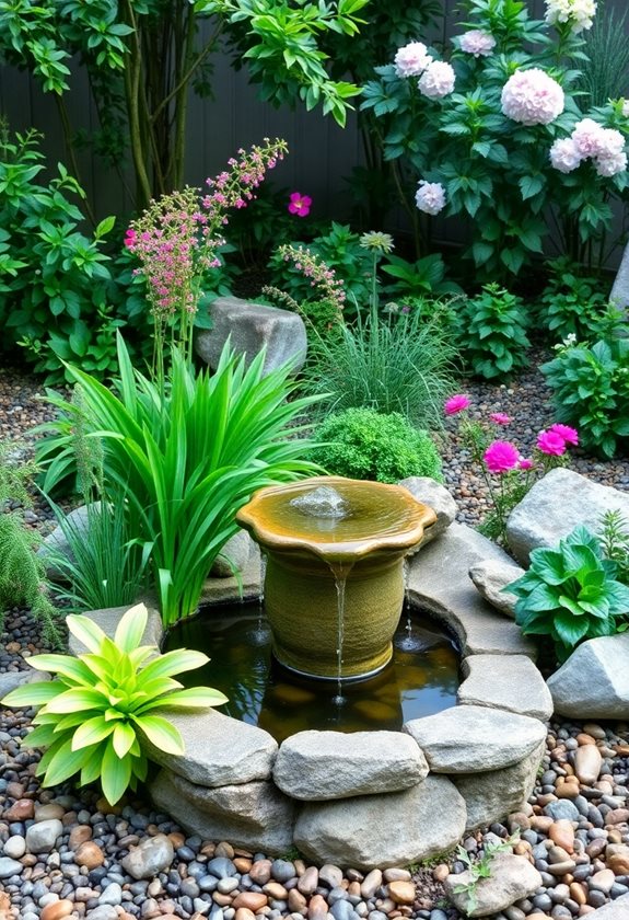 affordable garden water features