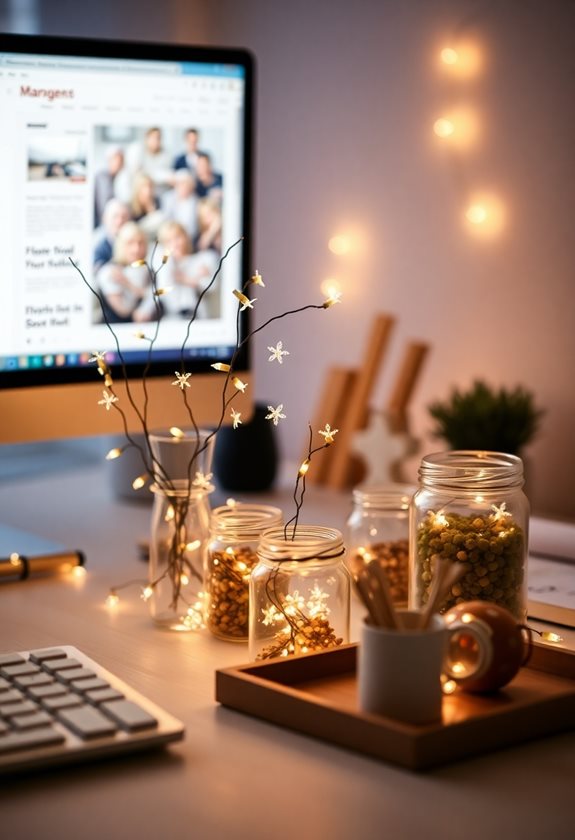 assemble glowing firefly lights