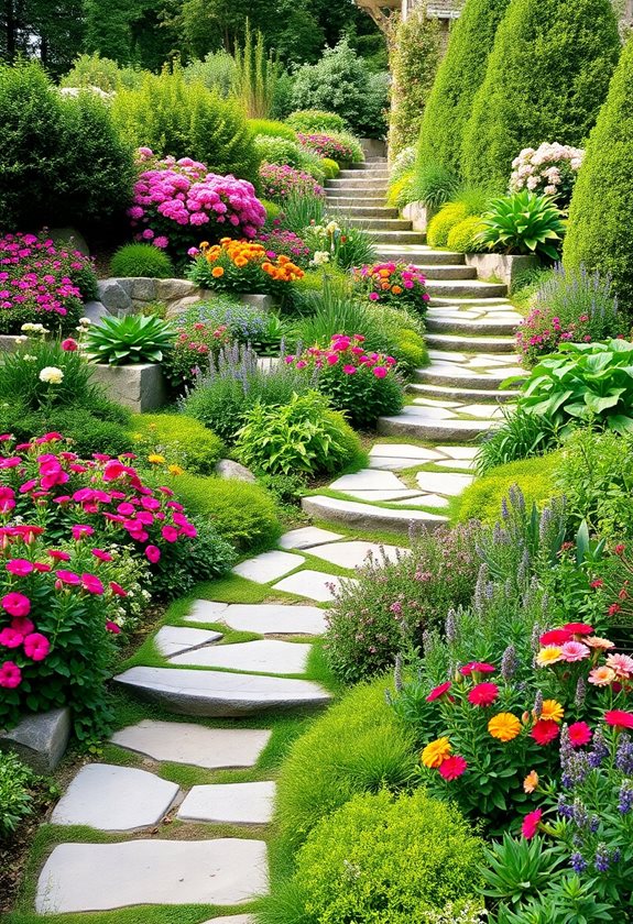 assess garden path layout