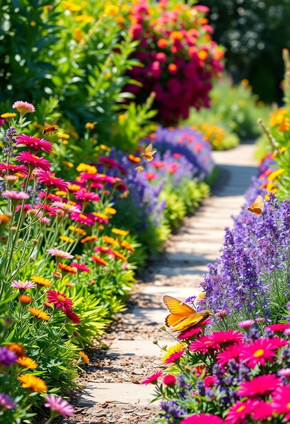 attracting pollinators and wildlife