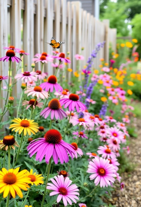 attracting pollinators with perennials