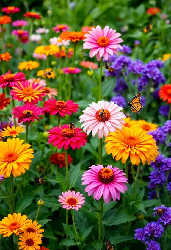 attracting vibrant pollinators effectively