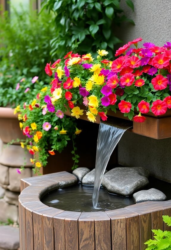 beautiful versatile garden water features