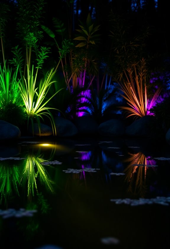 best pond lighting effects