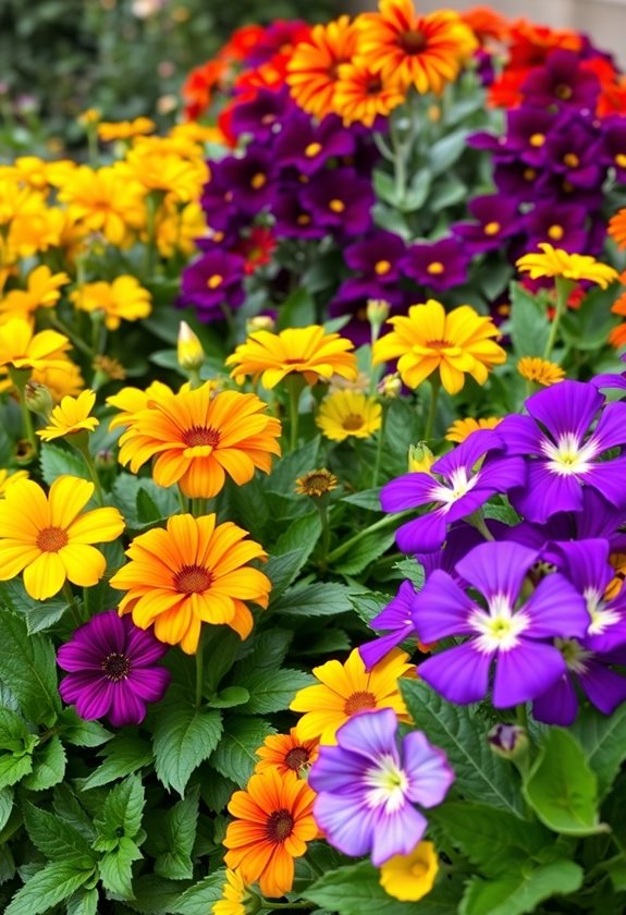 bold complementary color combinations