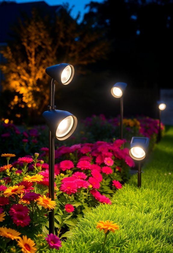 bright eco friendly solar spotlight