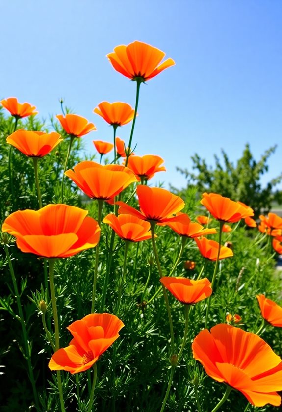 bright low maintenance garden blooms
