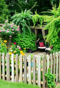 budget friendly garden fencing