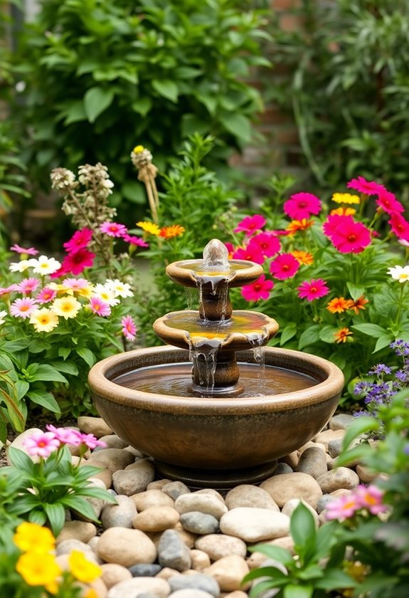 budget friendly garden fountains