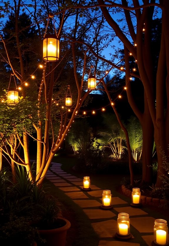 budget friendly garden lighting