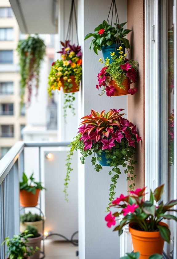 budget friendly hanging gardens