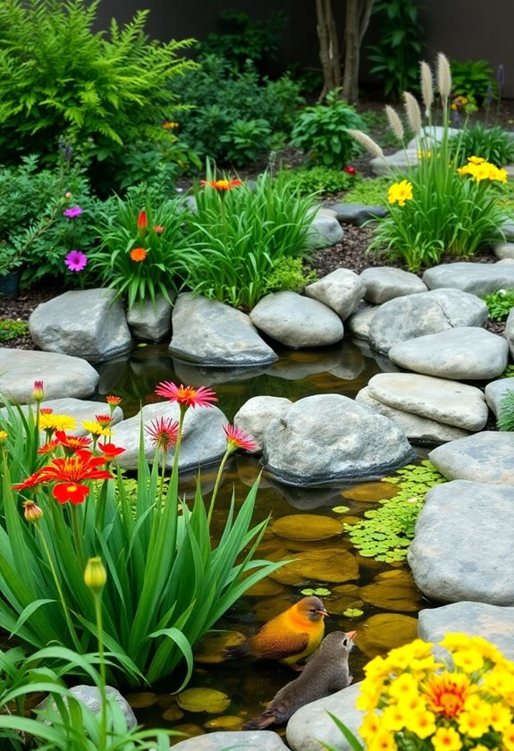 build your wildlife friendly water feature