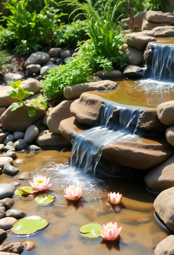 calming water feature benefits