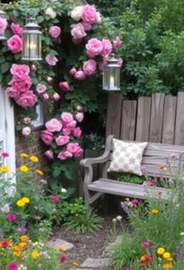 charming cottage garden decorations