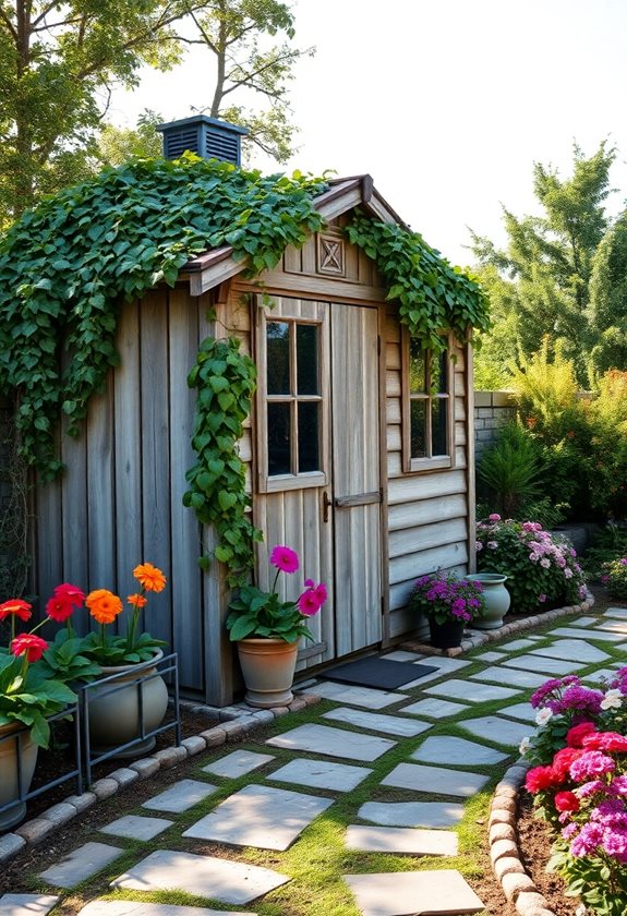 charming garden shed ideas