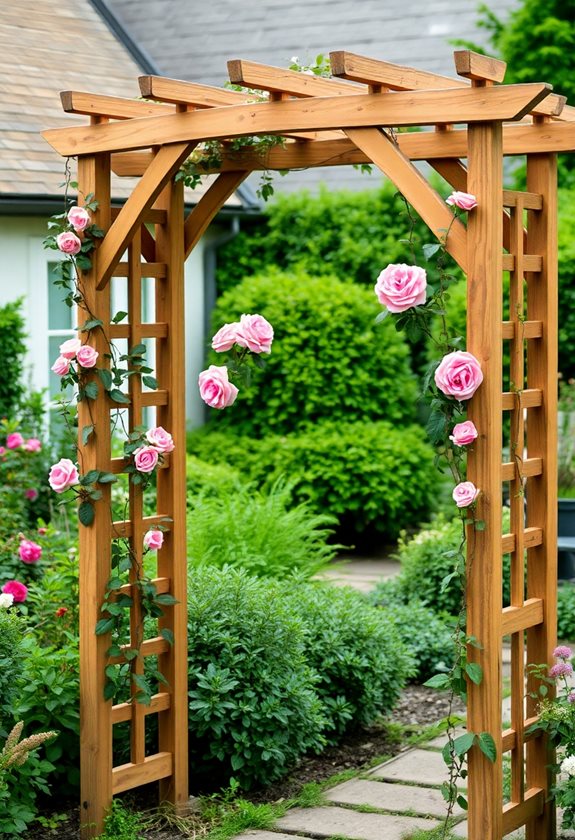 charming garden trellis ideas